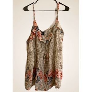 🌸Floral Ruffle Challis Cami🌸